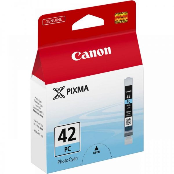 Cartus cerneala Canon CLI-42PC, photo cyan, pentru Canon Pixma PRO-10, - RealShopIT.Ro