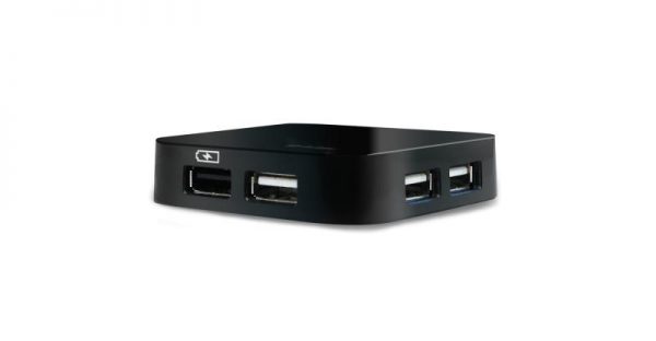 Hub USB D-Link, DUB-H4, 4 porturi, USB 2.0, adapter 5v, - RealShopIT.Ro