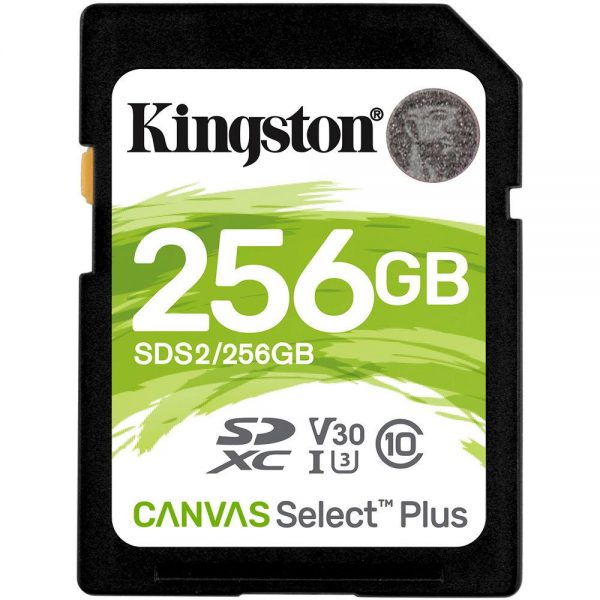 Card de Memorie SD Kingston Canvas Select Plus, 256GB, Class - RealShopIT.Ro