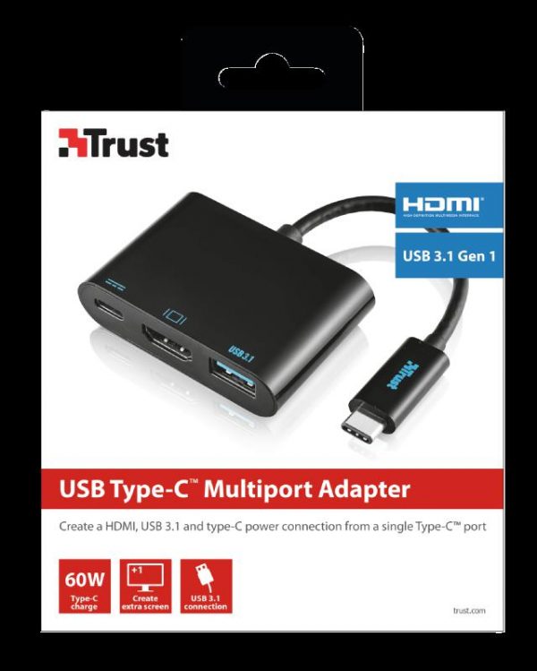 Adaptor Trust USB-C Multiport Adapter - RealShopIT.Ro