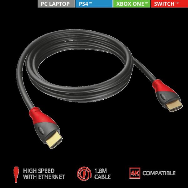 Cablu HDMI Trust GXT 730 HDMI Cable for PS4 & - RealShopIT.Ro