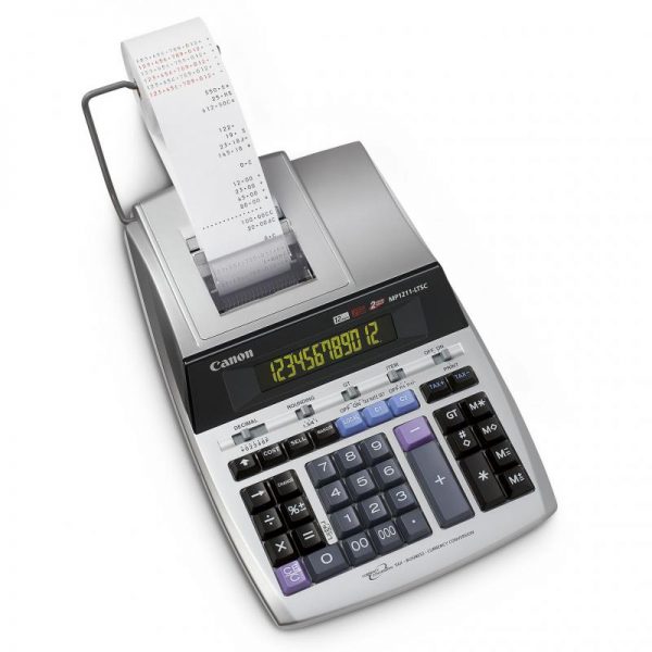 Calculator birou Canon MP-1211LTSC, 12 digiti, ribbon, display LCD, functie - RealShopIT.Ro