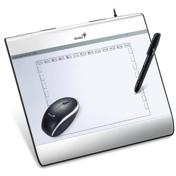 Tableta Grafica Genius MousePen I608X, silver - RealShopIT.Ro