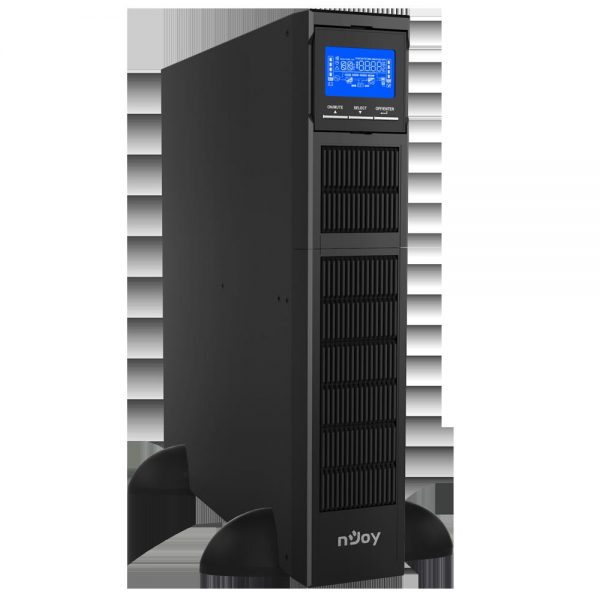 UPS nJoy Balder 1500, 1500VA/ 1500W, On-line, LCD Display, Montare - RealShopIT.Ro