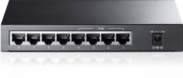 Switch TP-Link TL-SF1008P, 8 port, 10/100 Mbps - RealShopIT.Ro