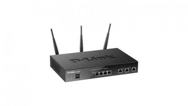 Router D-Link DSR-1000AC, 2xWAN Gigabit, 3xLAN Gigabit, 130Mbps Firewall, 70Mbps - RealShopIT.Ro