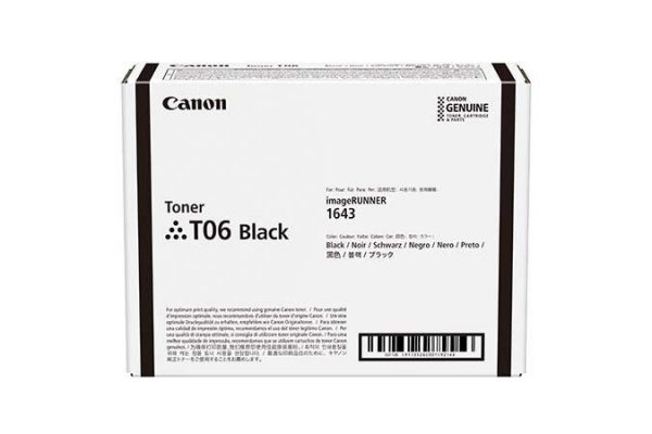 Toner Canon CRG-T06 black, 20.5k pagini, pentru IR Advance 1643I/1643IF. - RealShopIT.Ro