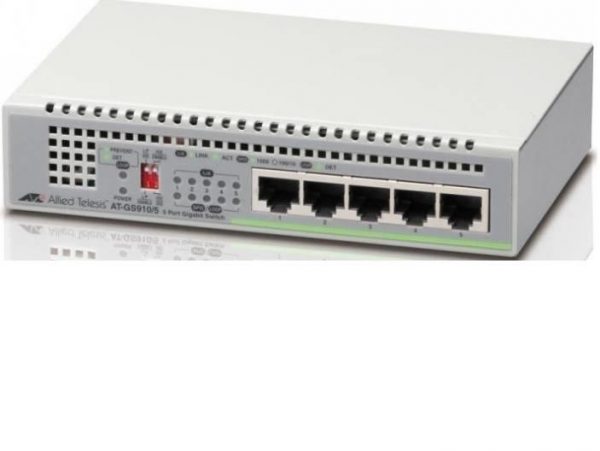 Switch ALLIED TELESIS 910, 5 port, 10/100/1000 Mbps - RealShopIT.Ro