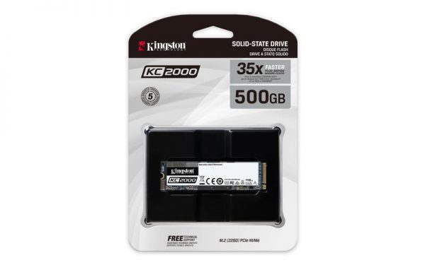 SSD Kingston KC2000, 500GB, NVMe, M.2 2280 - RealShopIT.Ro