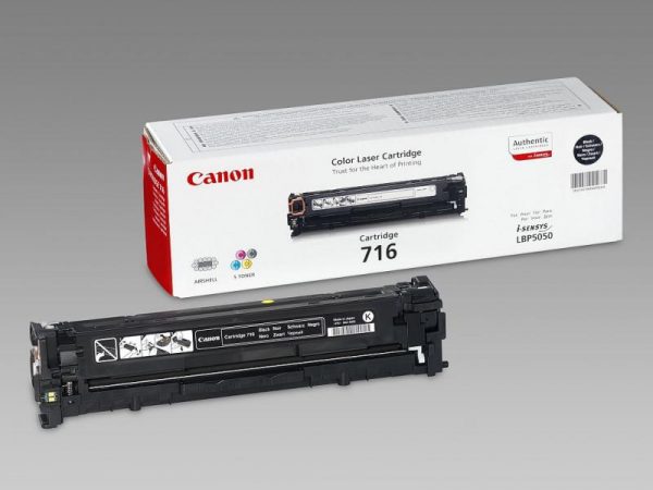 Toner Canon CRG716BK, black, capacitate 2300 pagini, pentru LBP5050, LBP5050n - RealShopIT.Ro