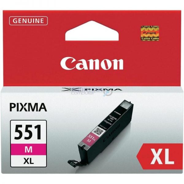 Cartus cerneala Canon CLI-551XL, magenta, capacitate 11ml, pentru Canon Pixma - RealShopIT.Ro