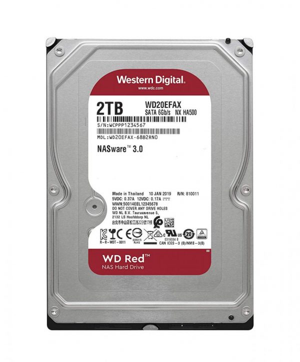 HDD WD Red NAS 2TB, 5400RPM, SATA III - RealShopIT.Ro