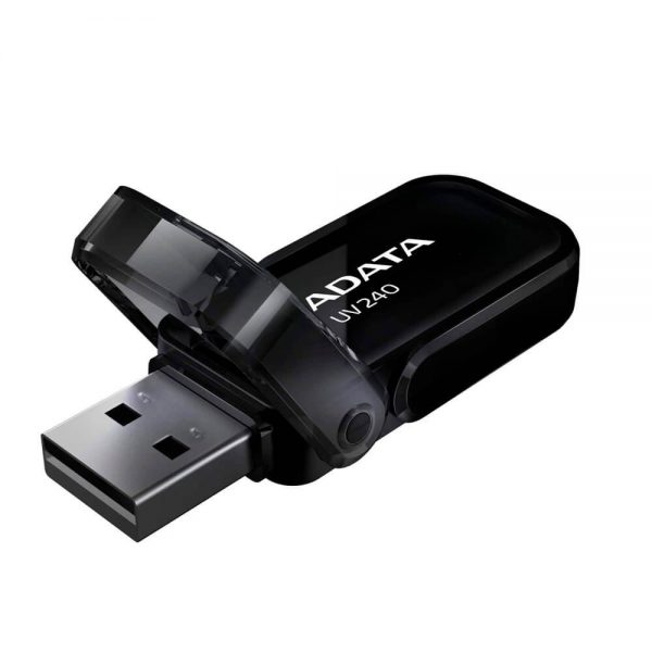 Memorie USB Flash Drive ADATA 64GB, UV240, USB 2.0, Negru - RealShopIT.Ro