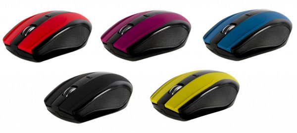 Mouse Serioux, Rainbow 400, fara fir, USB, senzor optic, distanta - RealShopIT.Ro