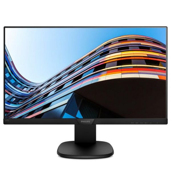 Monitor LED PHILIPS 243S7EHMB, 23.8inch, FHD IPS, 5ms, 60Hz, negru - RealShopIT.Ro
