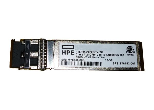 HPE 8Gb Short Wave Fibre Channel SFP+ 1 Pack Transceiver - RealShopIT.Ro
