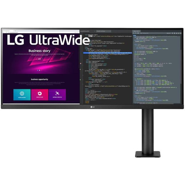 Monitor LED LG 34WN780-B, 34inch, QHD IPS, 5ms, 75Hz, negru - RealShopIT.Ro