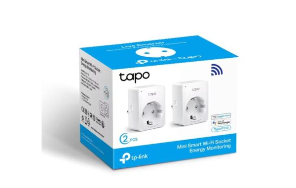 TP-Link MINI SMART WI-FI SOCKET TAPO P110(2-PACK), Protocol: IEEE 802.11b/g/n, - RealShopIT.Ro