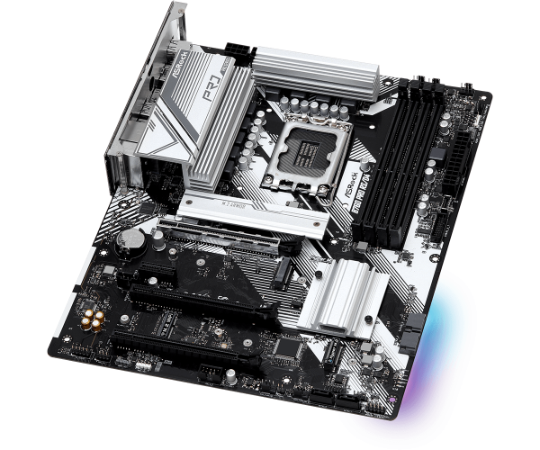 Placa de baza Asrock B760 Pro RS LGA1700, 4x DDR4 - RealShopIT.Ro