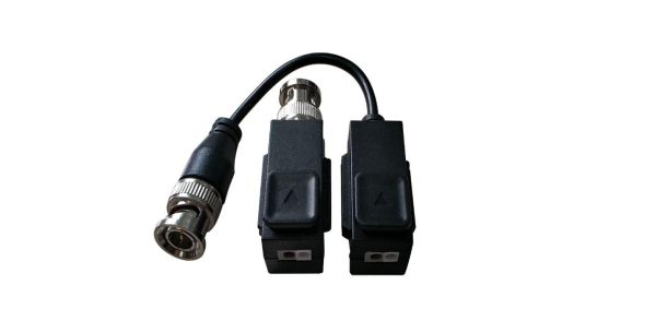 Video balun DS-1H18S/E(C);307400306,Video balun pasiv Hikvision, DS- 1H18S/E(C); set - RealShopIT.Ro