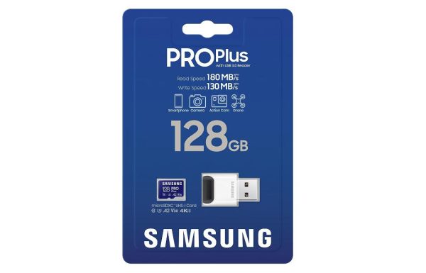 MicroSDHC PRO PLUS 128GB, Class10/Grade 3 cu cititor de carduri - RealShopIT.Ro
