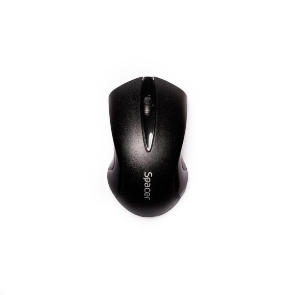 Mouse spacer SPMO-W12, wireless, 1000DPI, 3 butoane, functie auto sleep, - RealShopIT.Ro