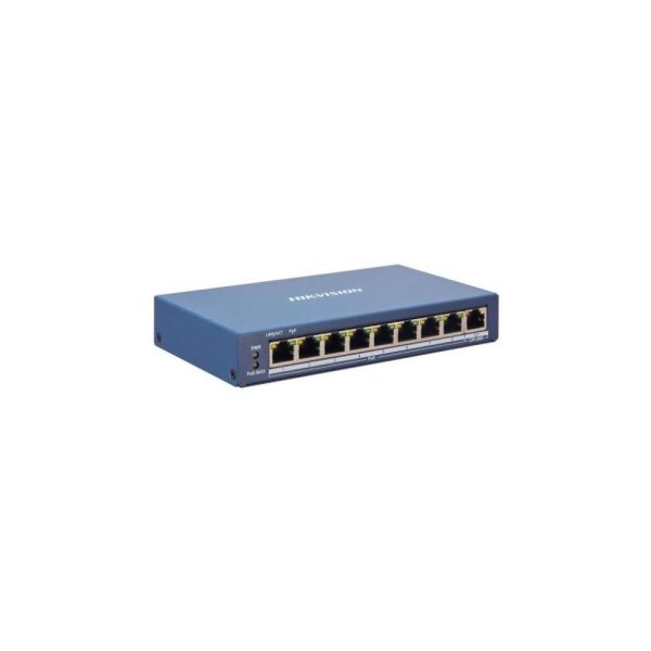 Switch 8 porturi POE Hikvision DS-3E1309P-EI, L2, Smart Managed, 8 - RealShopIT.Ro