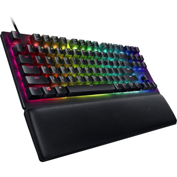 Tastatura Gaming Razer Huntsman V2 Tenkeyless, cu fir, black - RealShopIT.Ro