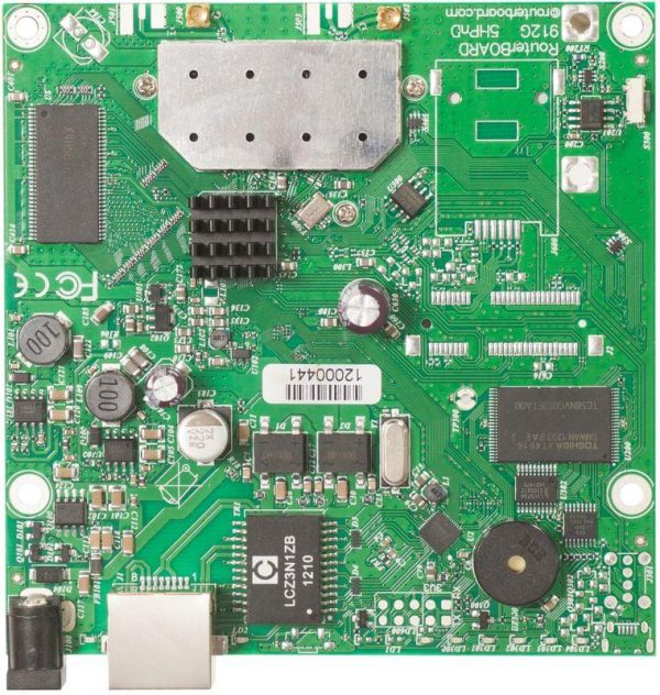 MIKROTIK placa de baza router RB911G-5HPND, Procesor: 600Mhz, Dimansiuni:105x105mm, 64 - RealShopIT.Ro