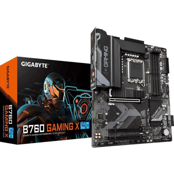 Placa de baza GIGABYTE B760 GAMING X, LGA 1700 - RealShopIT.Ro