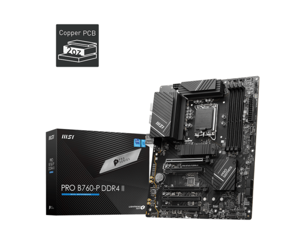 Placa de baza MSI PRO B760-P DDR4 II LGA1700 - RealShopIT.Ro