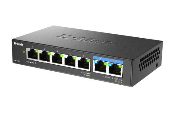 D-Link switch DMS-107, 7 porturi, Standarde si protocoale: IEEE 802.3 - RealShopIT.Ro