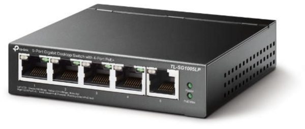Switch TP-LINK TL-SG1005LP, 5 port, 10/100/1000 Mbps - RealShopIT.Ro
