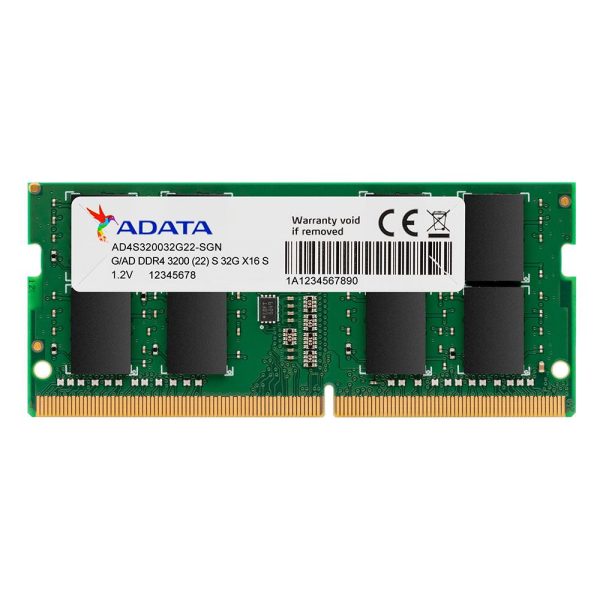 Memorie RAM notebook Adata, SODIMM, DDR4, 8GB, CL22, 3200Mhz - RealShopIT.Ro