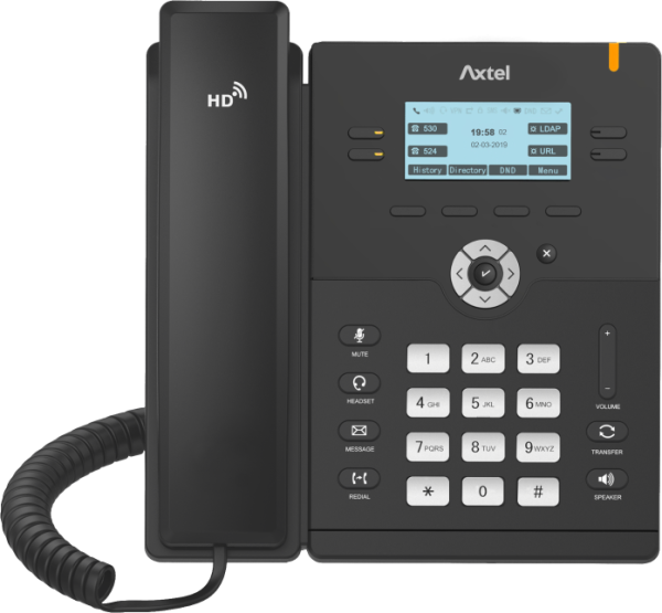 Telefon IP Axtel AX-300G, ecran LCD 192x64, 4 line Desktop - RealShopIT.Ro