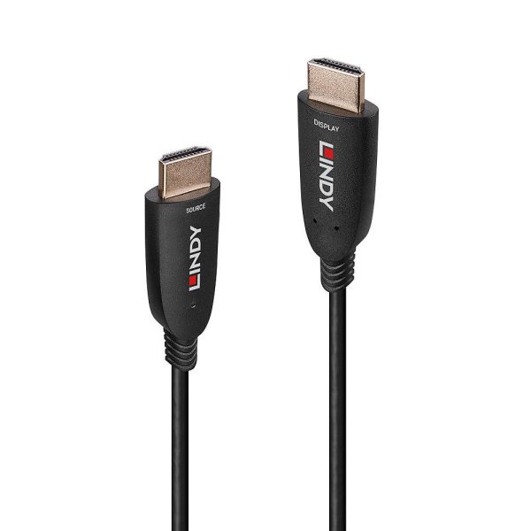 Cablu Lindy 10m Hybrid HDMI 8k60, latime de banda suportata - RealShopIT.Ro