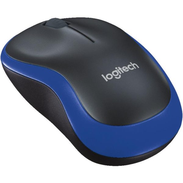 Mouse Logitech M185 Wireless, 1000 DPI, albastru - RealShopIT.Ro