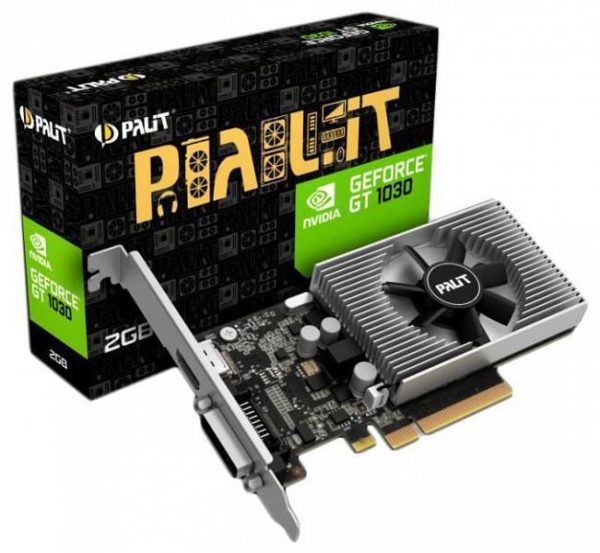 Placa video Palit GeForce GT 1030 2GB, DDR4, 64bit - RealShopIT.Ro