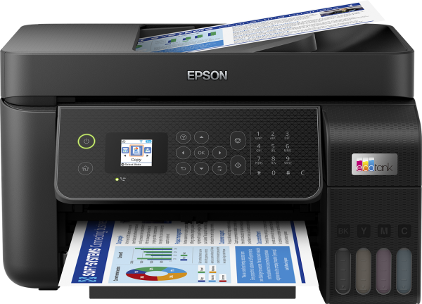 Multifunctional inkjet color Epson EcoTank CISS L5310, dimensiune A4 (Printare,Copiere, - RealShopIT.Ro