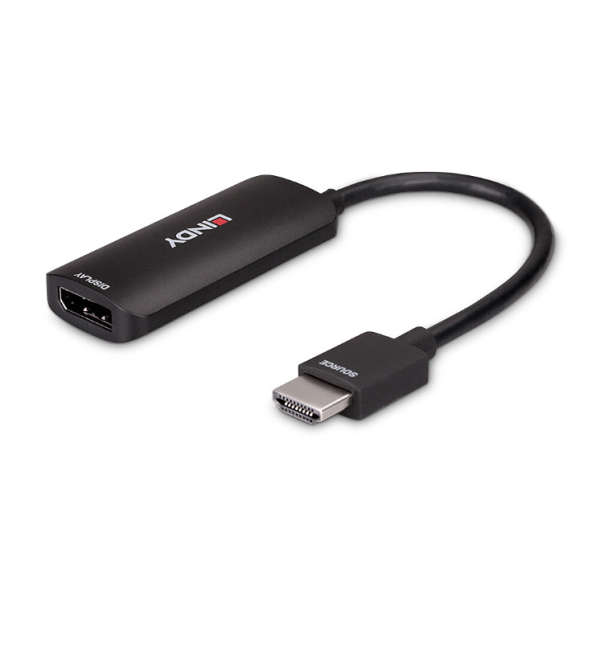 Convertor Lindy HDMI 4K60 la DisplayPort 1.2 - RealShopIT.Ro