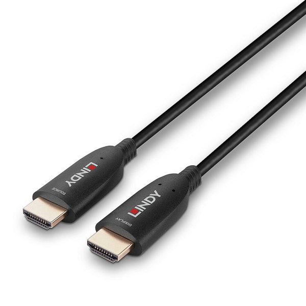 Cablu Lindy HDMI 8k60, fibra optica hybrid, lungime 20m, rezolutie - RealShopIT.Ro