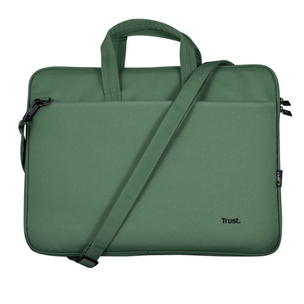 Geanta laptopuri Trust Bologna Eco 16", verde - RealShopIT.Ro