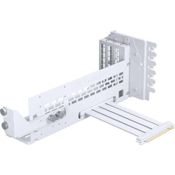 PHANTEKS Vertical GPU Bracket White, PCIe-Standard 4.0 x16 Riser Cable, - RealShopIT.Ro