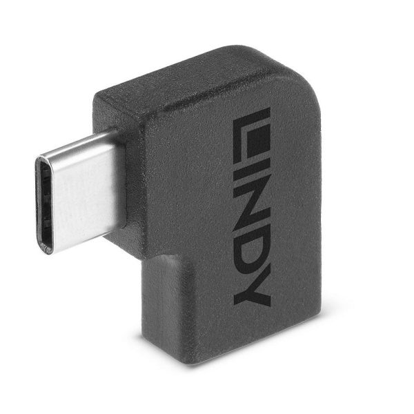 Adaptor Lindy USB-C 3.2 la USB C 90°, material PVC, - RealShopIT.Ro