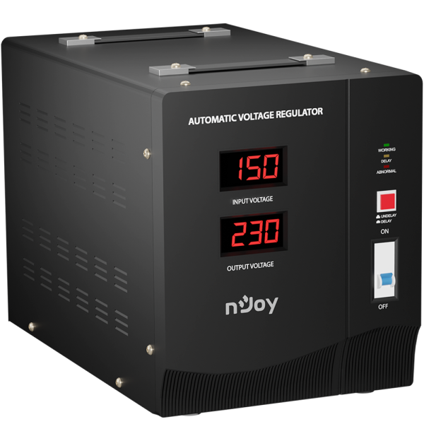 Stabilizator tensiune nJoy 3000VA Alvis https://www.njoy.global/product/alvis-3000 - RealShopIT.Ro