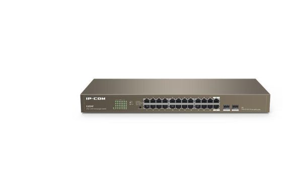IP-COM 24-Port + 2 SFP Gigabit Ethernet Switch, G1024F; Standard - RealShopIT.Ro