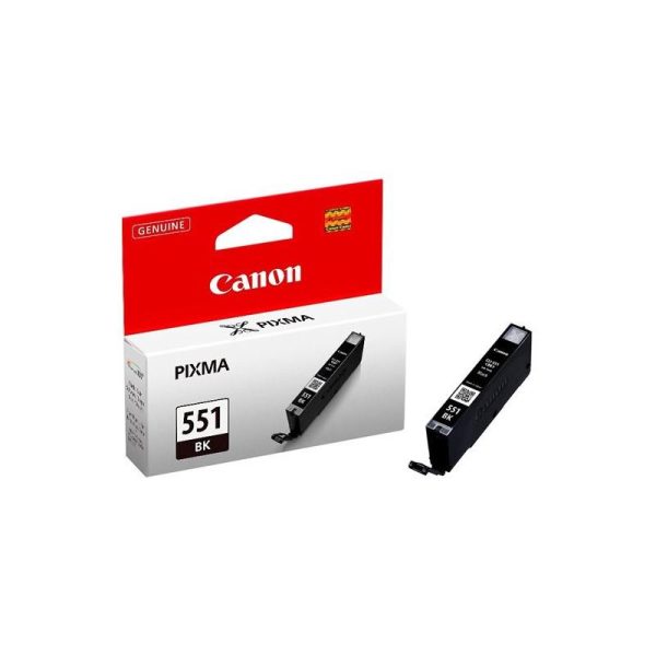 Cartus cerneala Canon CLI-551B, black, capacitate 7ml, pentru Canon Pixma - RealShopIT.Ro