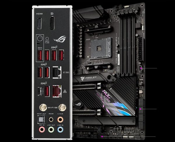 Placa de baza Asus AMD AM4 ROG X570-E GAMINGWIFI II, - RealShopIT.Ro
