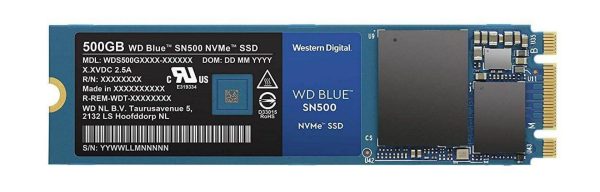 SSD WD Blue SN500, 500GB, NVMe, M.2 - RealShopIT.Ro