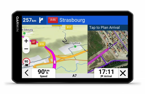 GPS Garmin Dezl LGV720, tip afisaj IPS super-panoramic de 6,95", - RealShopIT.Ro